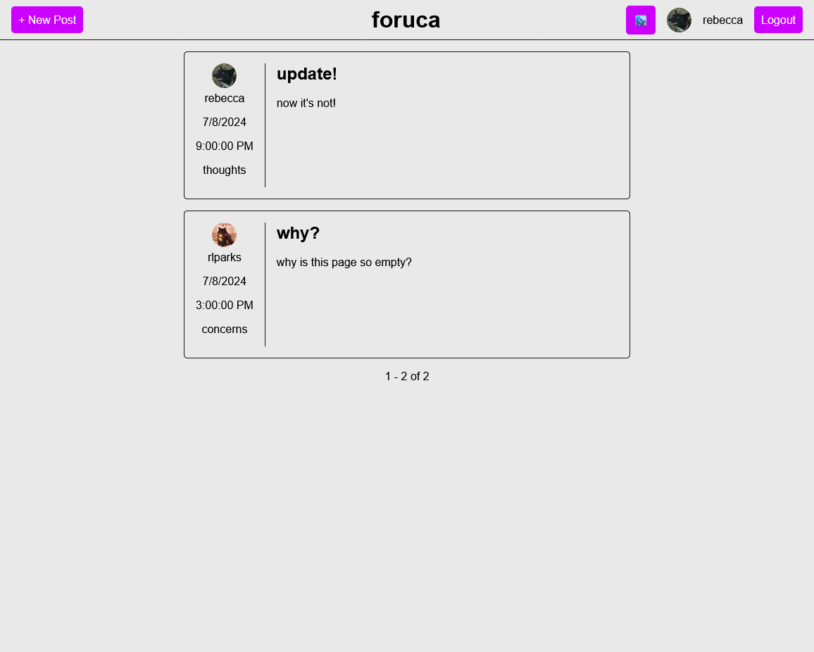 foruca (light mode)